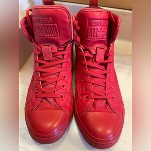 Red Converse Chuck Taylor All Star High-Top Shoes, M11 W13